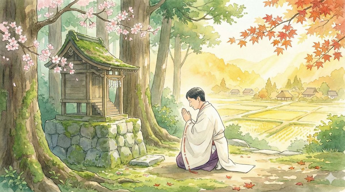 神様に守られている人は、神様・安寧を守る気持ちも持っている