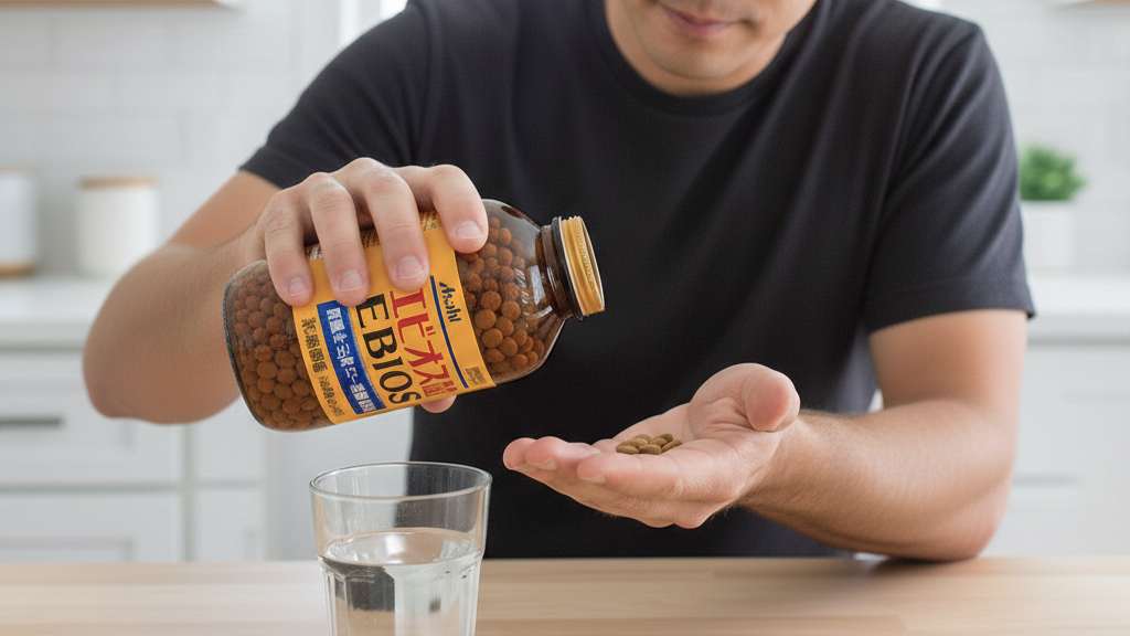 エビオス錠はすごい効果がある?不摂生な生活の男性に最強に効く理由